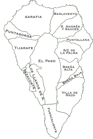 Mapa La Palma